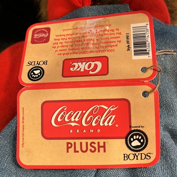 Boyds Bear - 12" Kaylie -"The Coca Cola Collection" - Picture 10 of 12